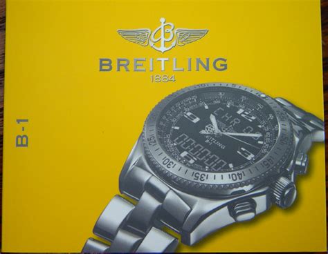 handleiding breitling horloge|catalogue Breitling.